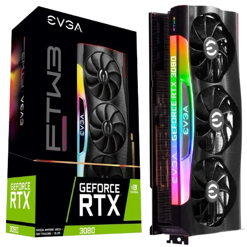 EVGA FTW3 ULTRA GAMING GeForce RTX 3080 10GB Video Card