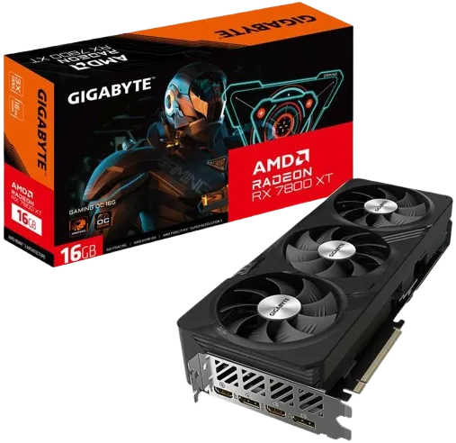 Gigabyte GAMING OC Radeon RX 7800 XT 16GB Video Card