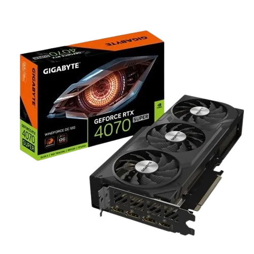 Gigabyte WINDFORCE OC GeForce RTX 4070 SUPER 12GB Video Card